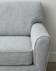 88" Upholstered Rolled Arm Sofa - From Where - 
