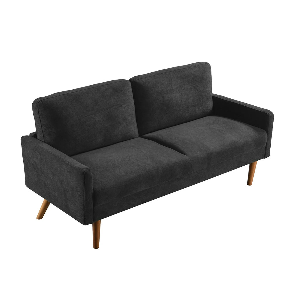 3 Seater Sofa Couch with Wood Legs