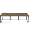 58" Large Ottoman with Button Tufting