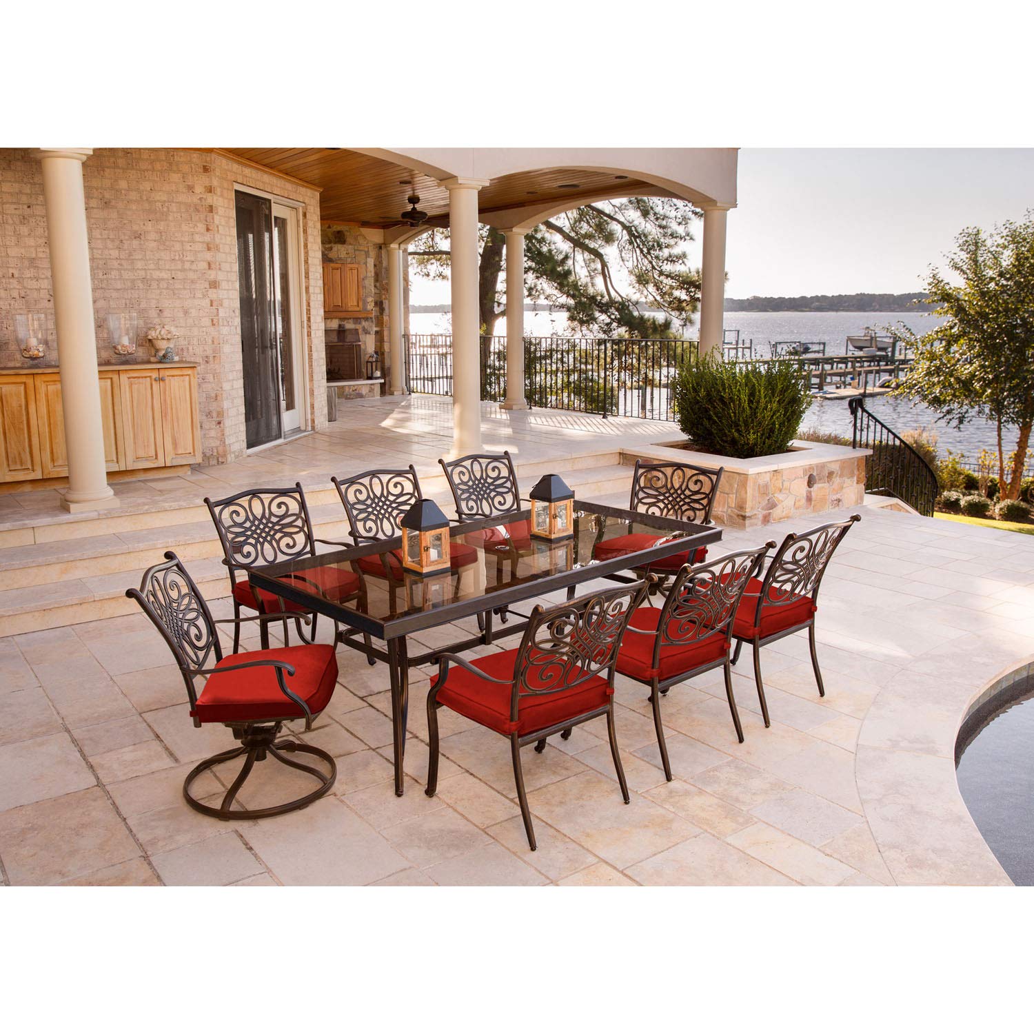 9 - Piece Patio Dining Set - From Where - 