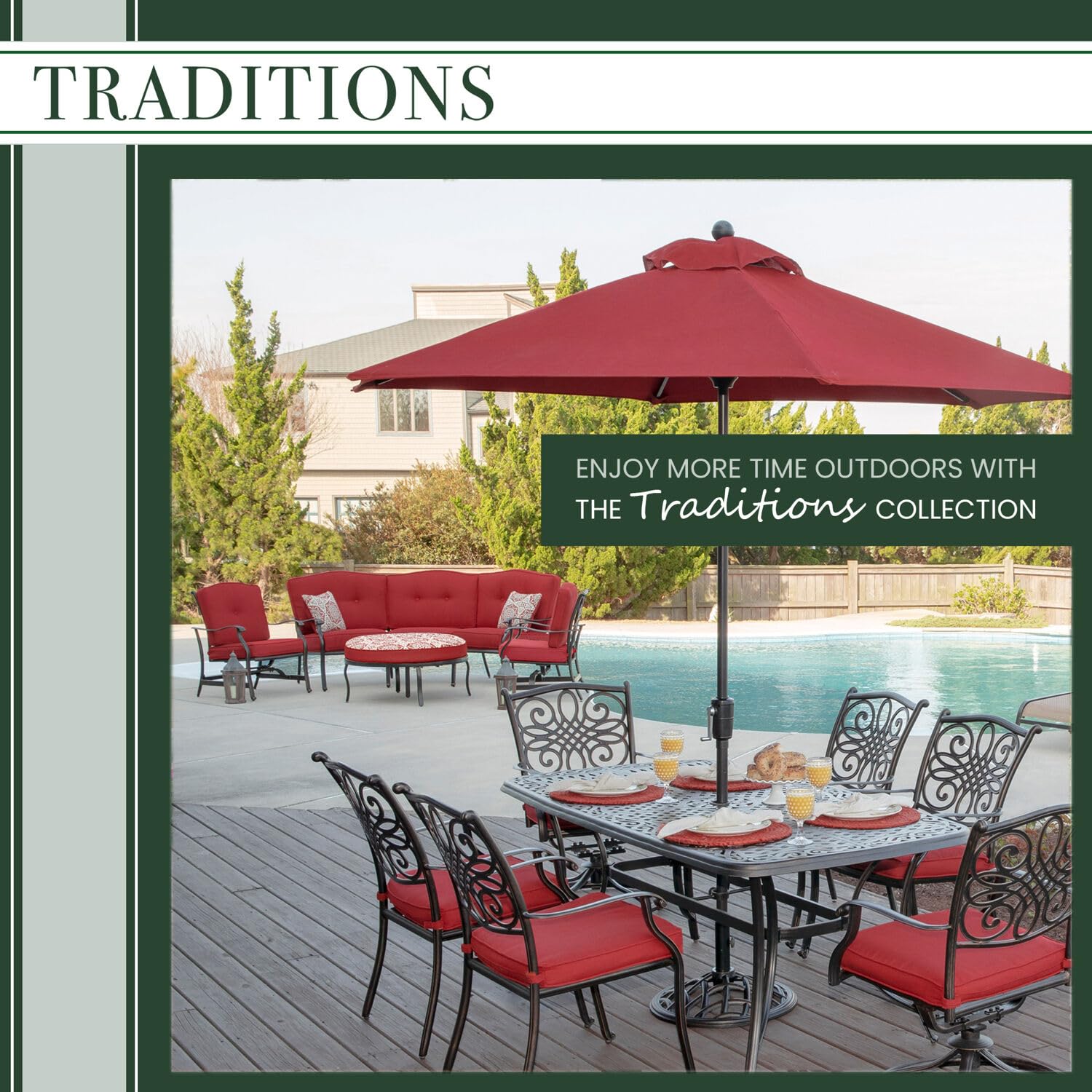 9 - Piece Patio Dining Set - From Where - 