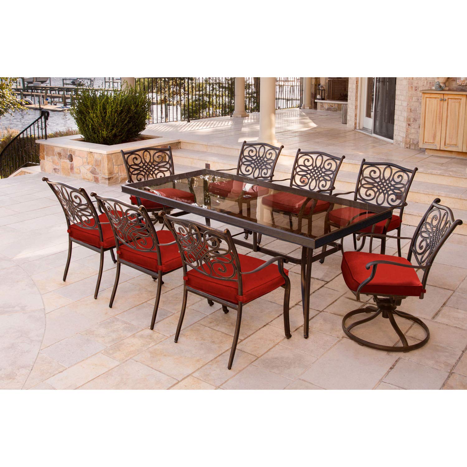 9 - Piece Patio Dining Set - From Where - 