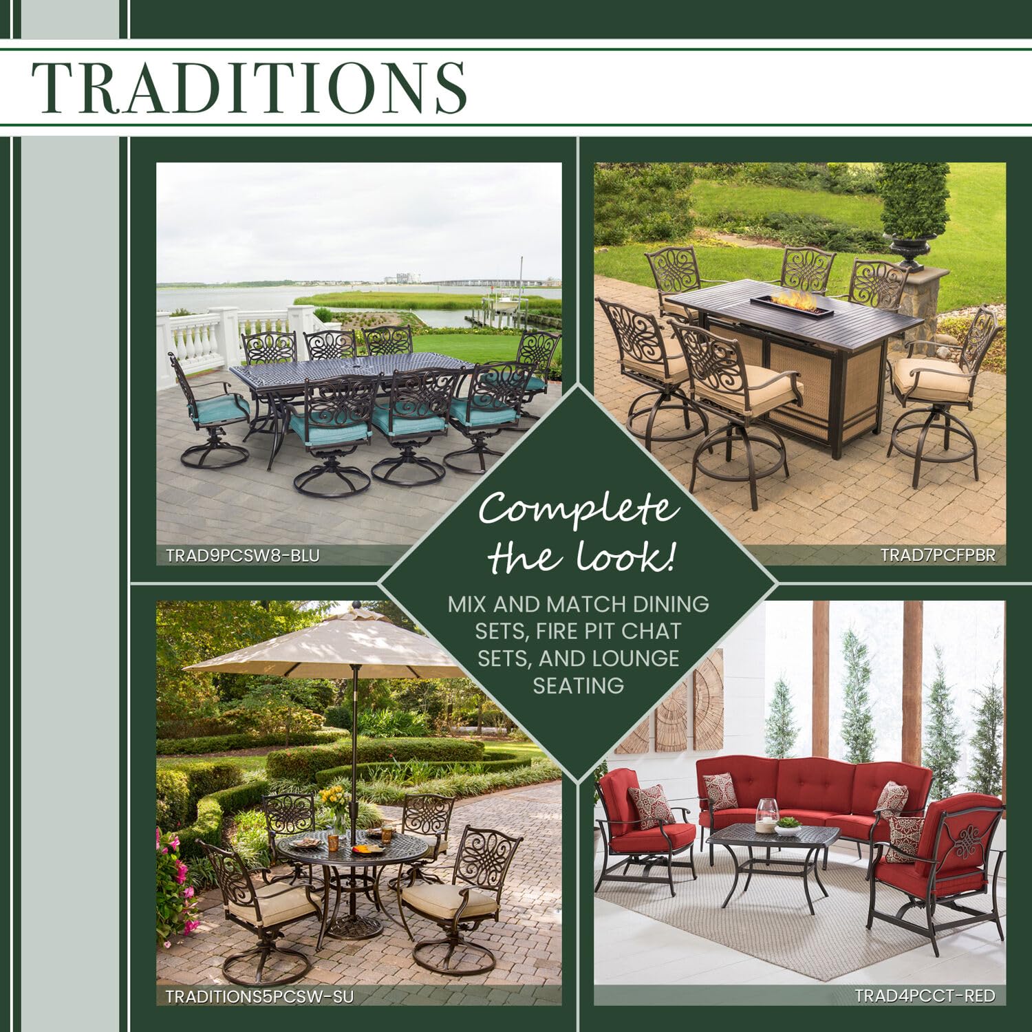 9 - Piece Patio Dining Set - From Where - 