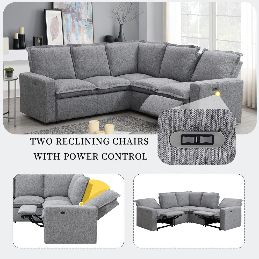 Multi-Functional Power Recliner Chair