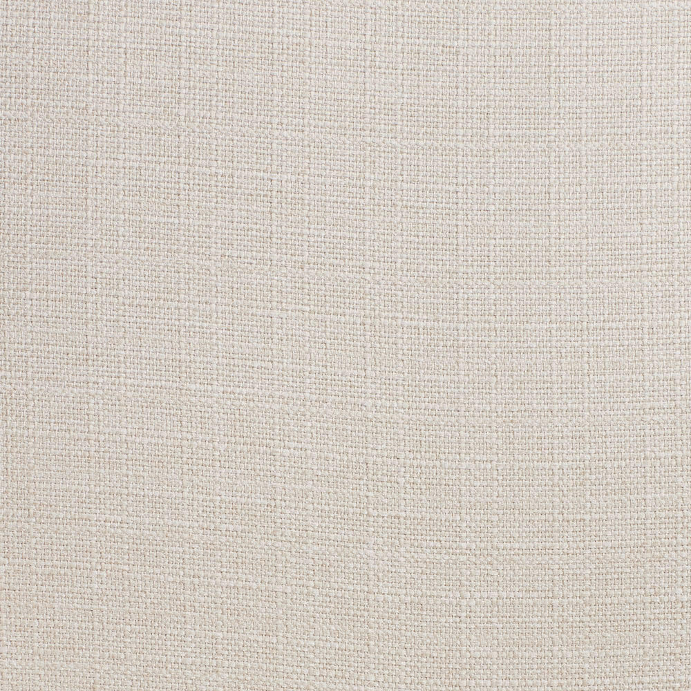 Ivory Fabric Swoop Arm Chair