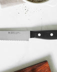 HENCKELS Statement 15-Piece Kitchen Knife Set, Chef's Knife, Steak Knives, Light Brown Block