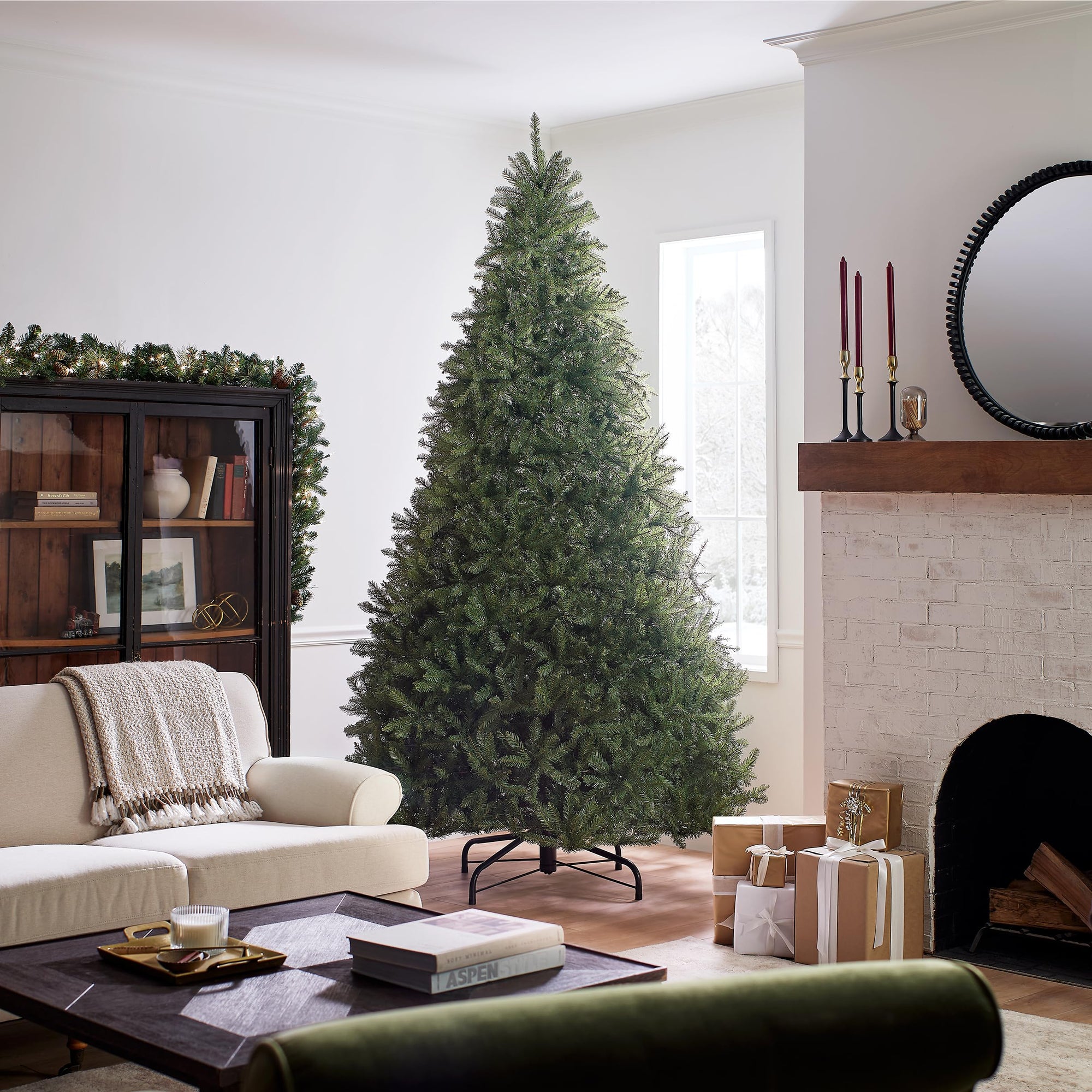 9ft Unlit Dunhill Fir Full Christmas Tree - From Where Finds - 