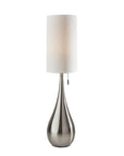 Adesso Christina Table Lamp, Brushed Steel