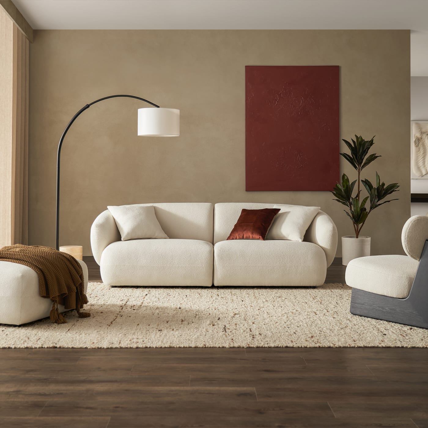 Auburn Performance Fabric Sofa