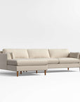 2-Piece Chaise Sectional Sofa
