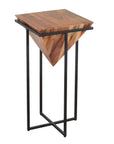https://www.walmart.com/ip/Benjara-UPT-197870-30-in-Pyramid-Shape-Wooden-Side-Table-with-Cross-Metal-Base-Brown-Black/636461561