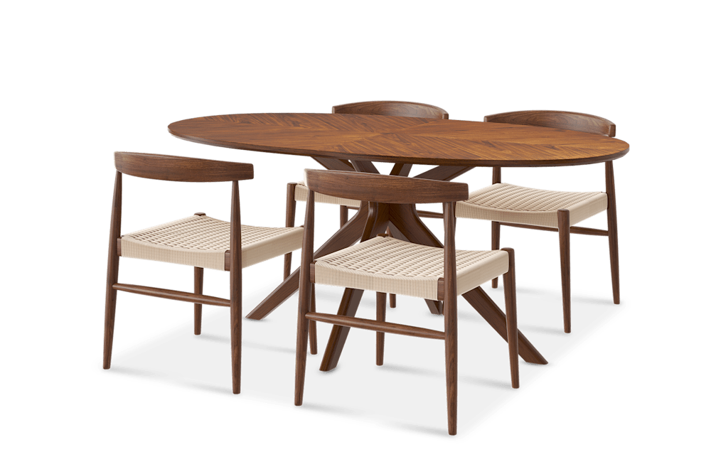 Brighton Oval Dining Table