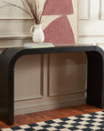 Liasonya Curved Console Table