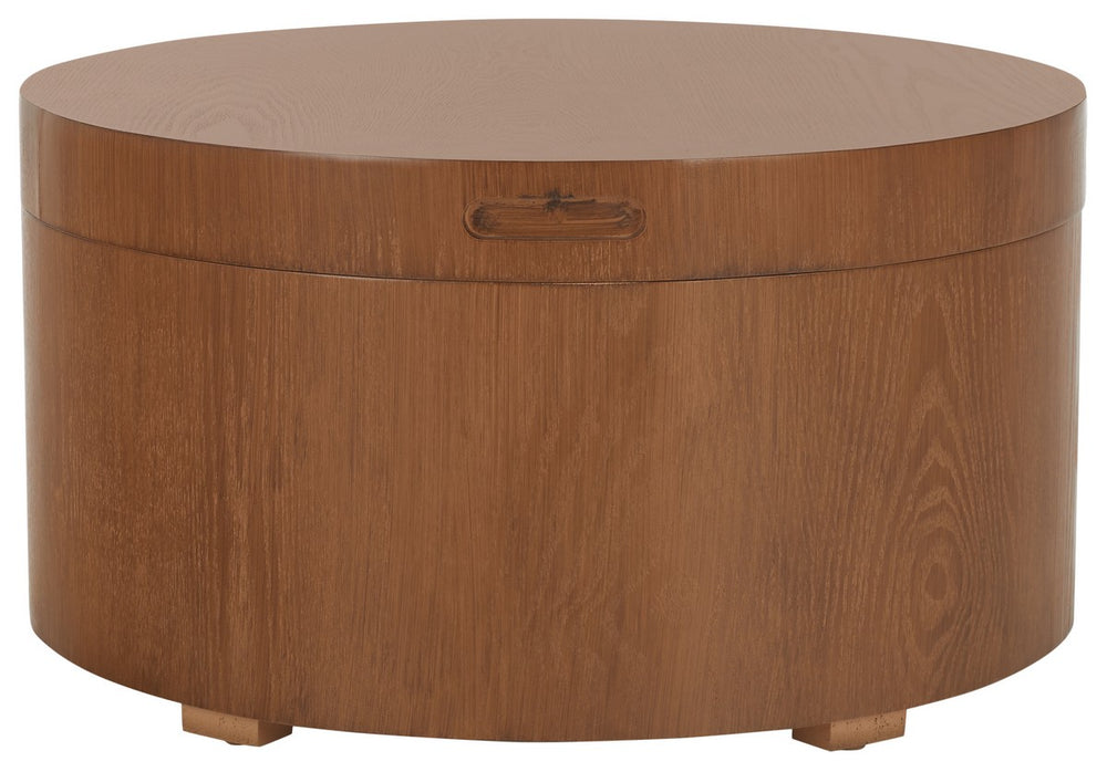 Rafaela Round Tray Top Coffee Table With Storage- COF9704C