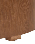 Rafaela Round Tray Top Coffee Table With Storage- COF9704C