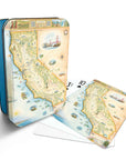 California State Map Playing Cards