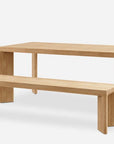 Casa Dining Table with Bench Set