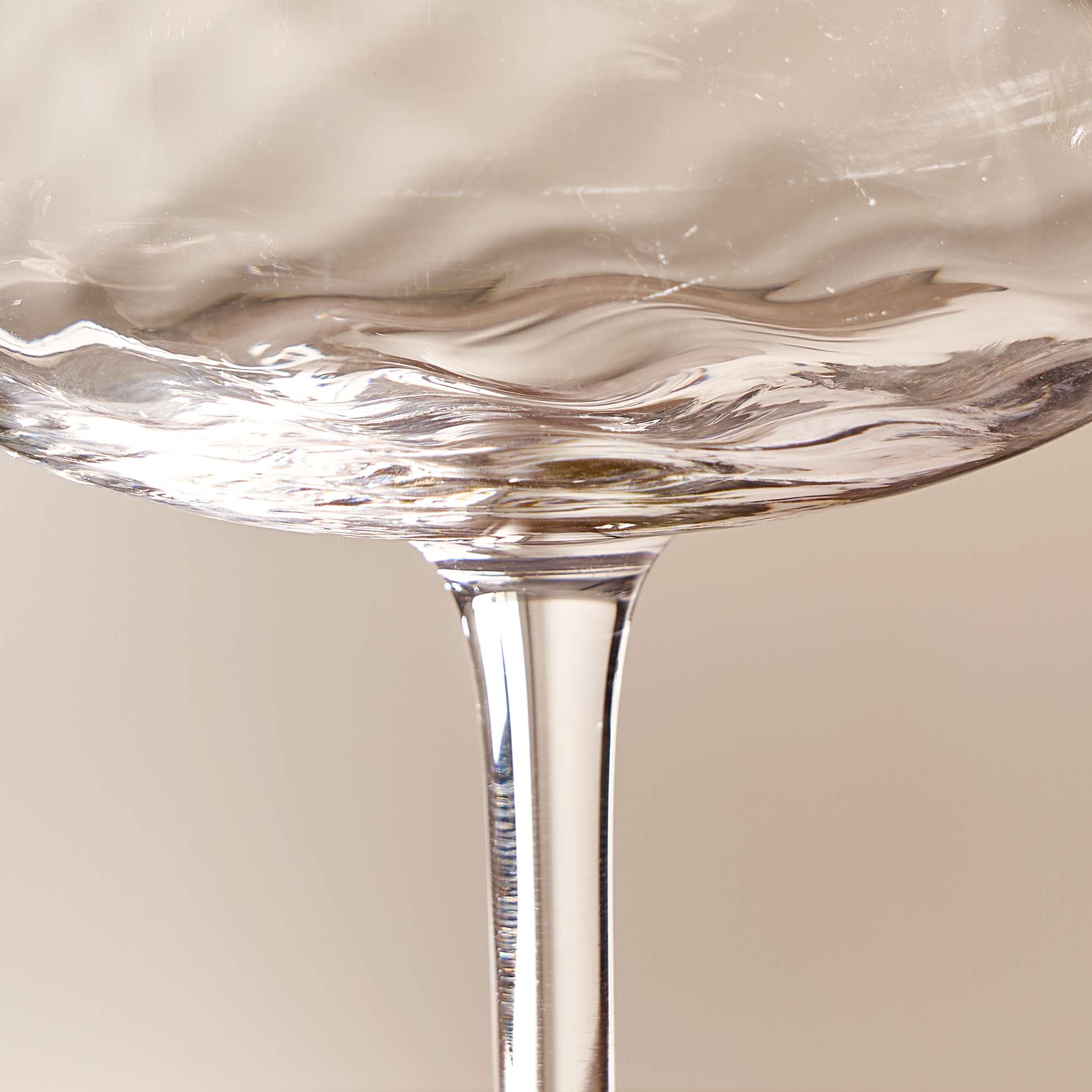 Cascade Coupe Glasses, Set of 4