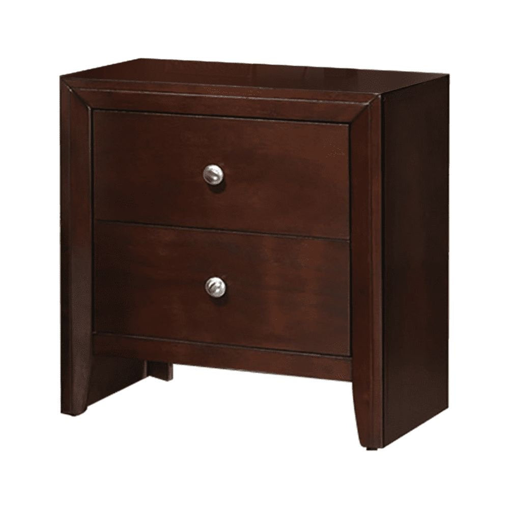 Mid Century Wood Nightstand