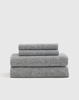European Linen Sheet Set with Flat Sheet