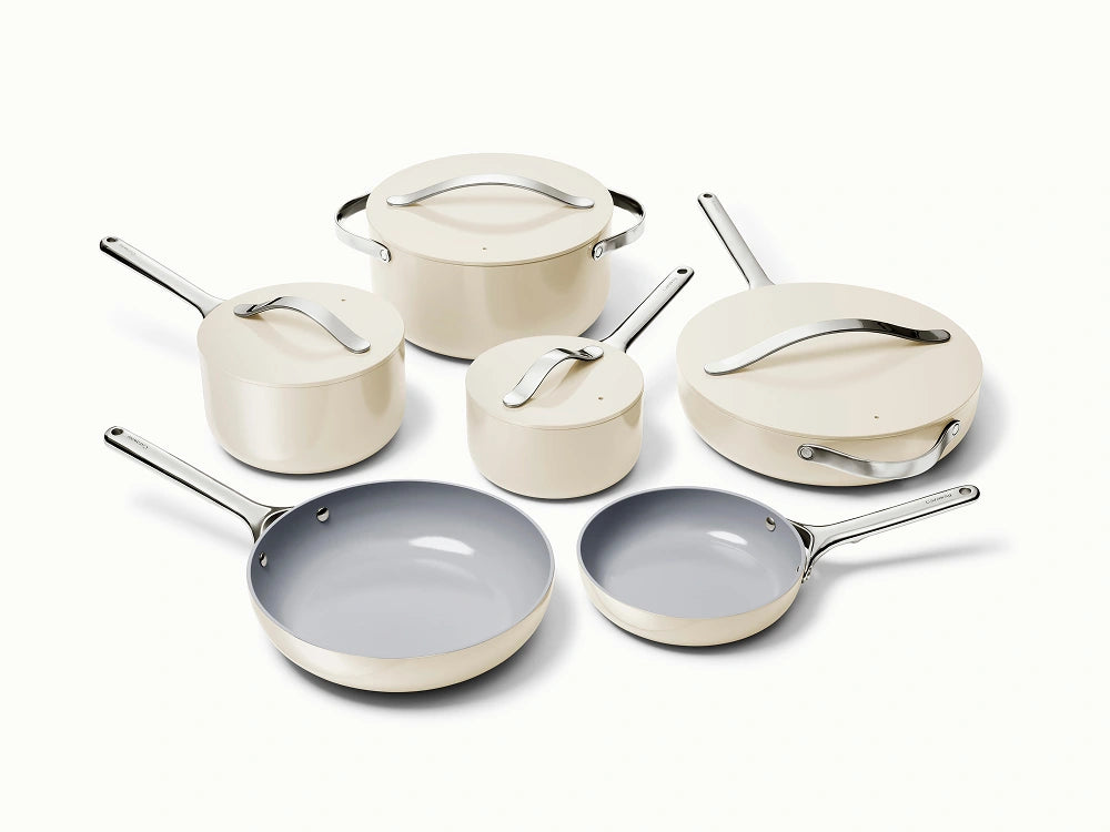 Ceramic Cookware & Minis Set | Nonstick Pots & Pans Set | Non-Toxic