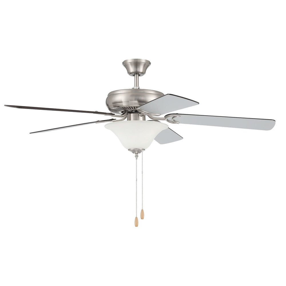 Brushed Polished Nickel Ceiling Fan