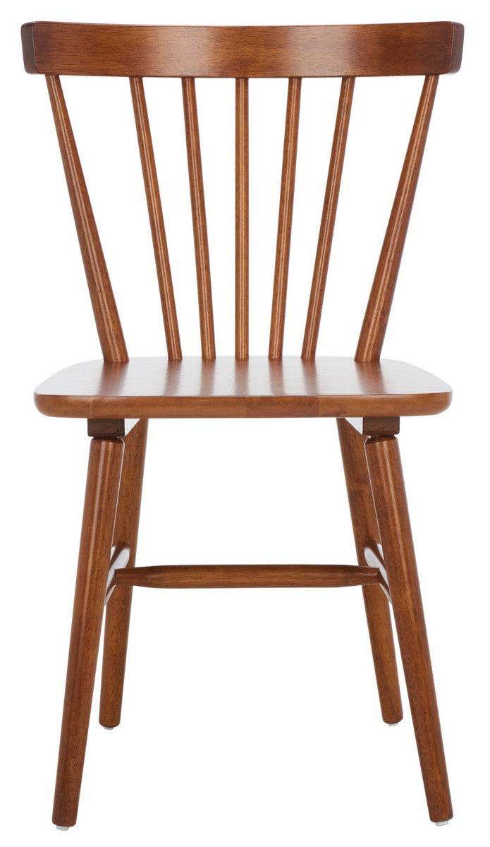 Safavieh Winona Spindle Back Dining Chair Set 2, White Natural