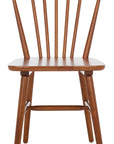 Safavieh Winona Spindle Back Dining Chair Set 2, White Natural