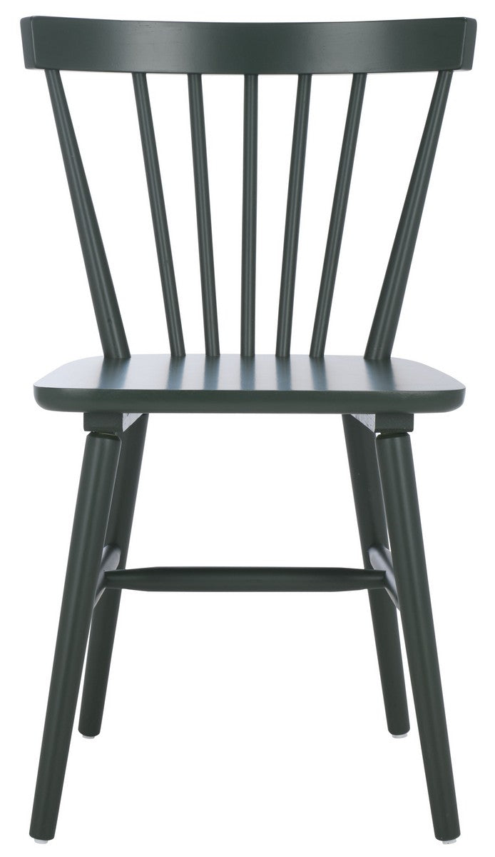 Safavieh Winona Spindle Back Dining Chair Set 2, White Natural