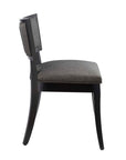 Pristine Upholstered Fabric Dining Chairs Set of 2