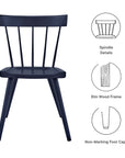 Sutter Wood Dining Side Chair