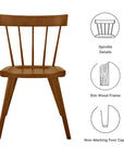 Sutter Wood Dining Side Chair