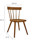 Sutter Wood Dining Side Chair