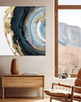 Geo Circle Canvas Wall Art by Eva Watts