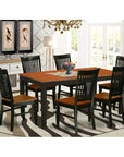 https://www.walmart.com/ip/East-West-Furniture-Nicoli-7-piece-Table-and-Kitchen-Chair-Set-in-Black-Cherry/692175230