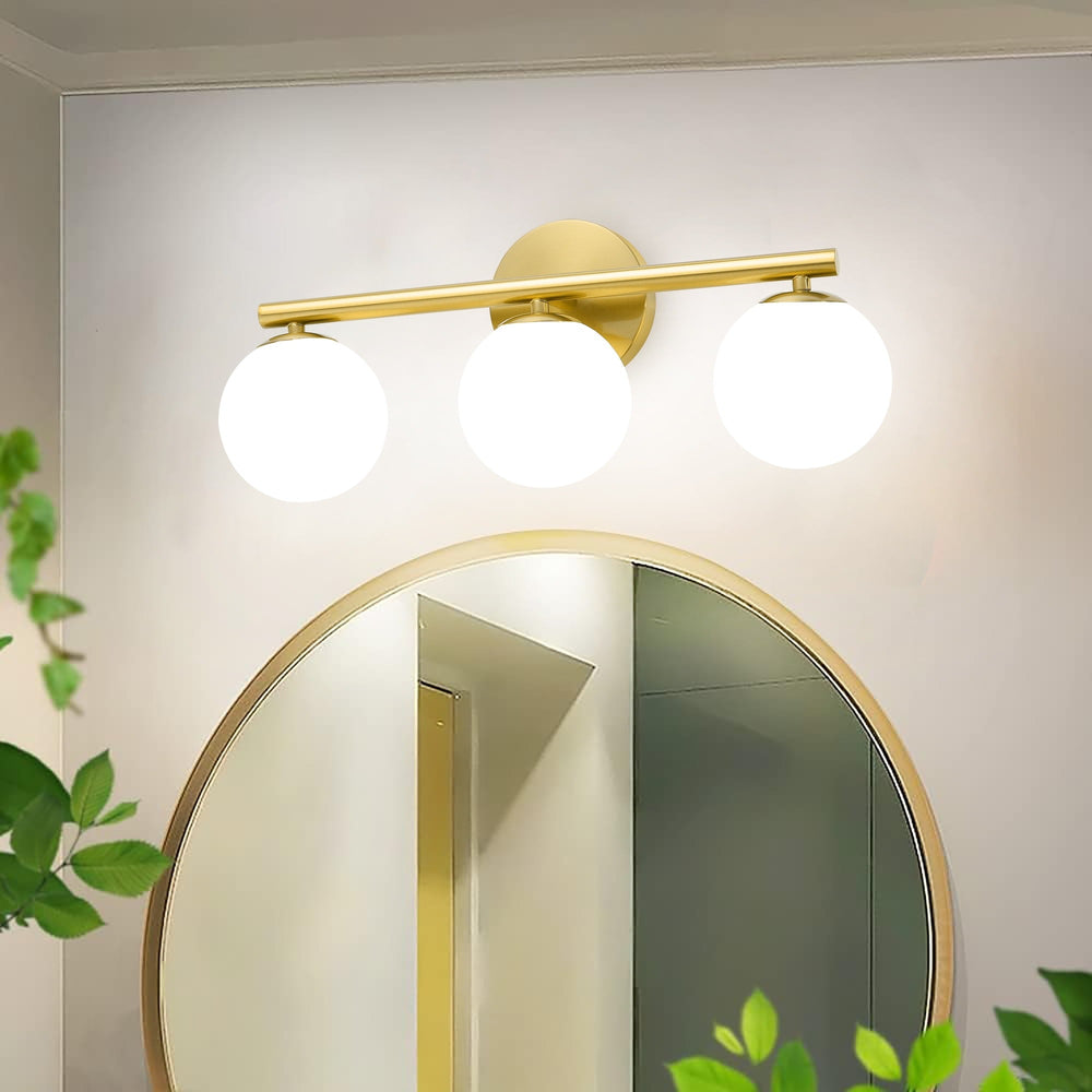 Mid-Century Bathroom Vanity Light