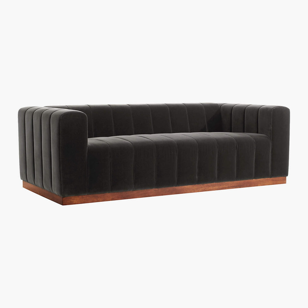 Forte 81&quot; Channeled Sofa