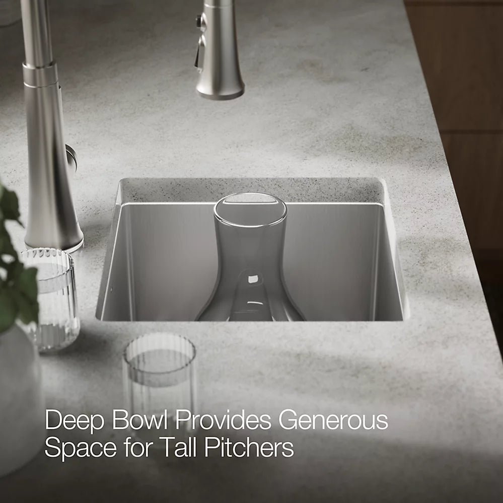 15" Undermount Bar Sink