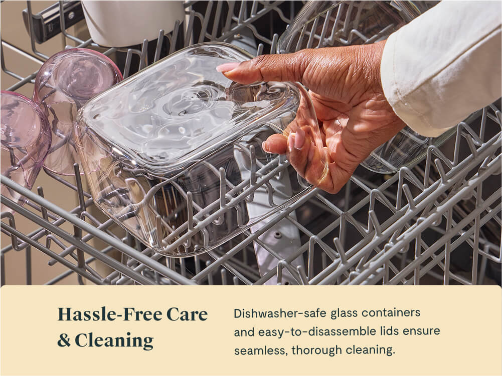 Medium Glass Airtight Container | Non-Toxic &amp; BPA-Free