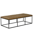 58" Large Ottoman with Button Tufting