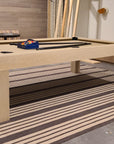 Modern Oak Billiards Table