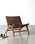 Idina Leather Accent Chair (Set of 2)