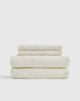 European Linen Sheet Set with Flat Sheet