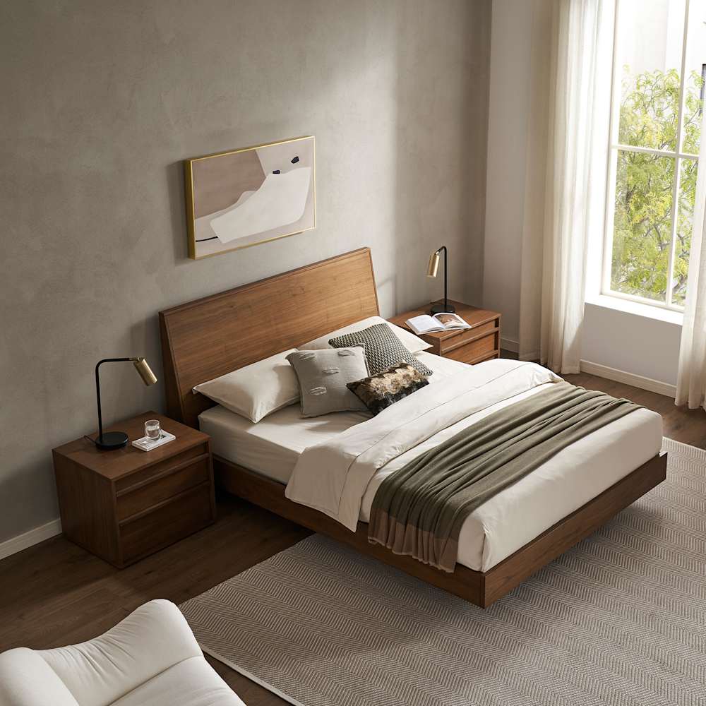 Joseph Build-Your-Own Bedroom Set, Walnut