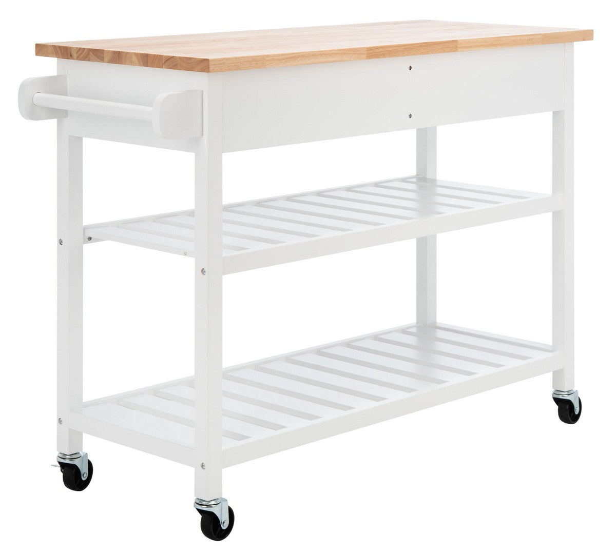 Kiko 2 Drawer 2 Shelf Kitchen Cart- KCH8704A