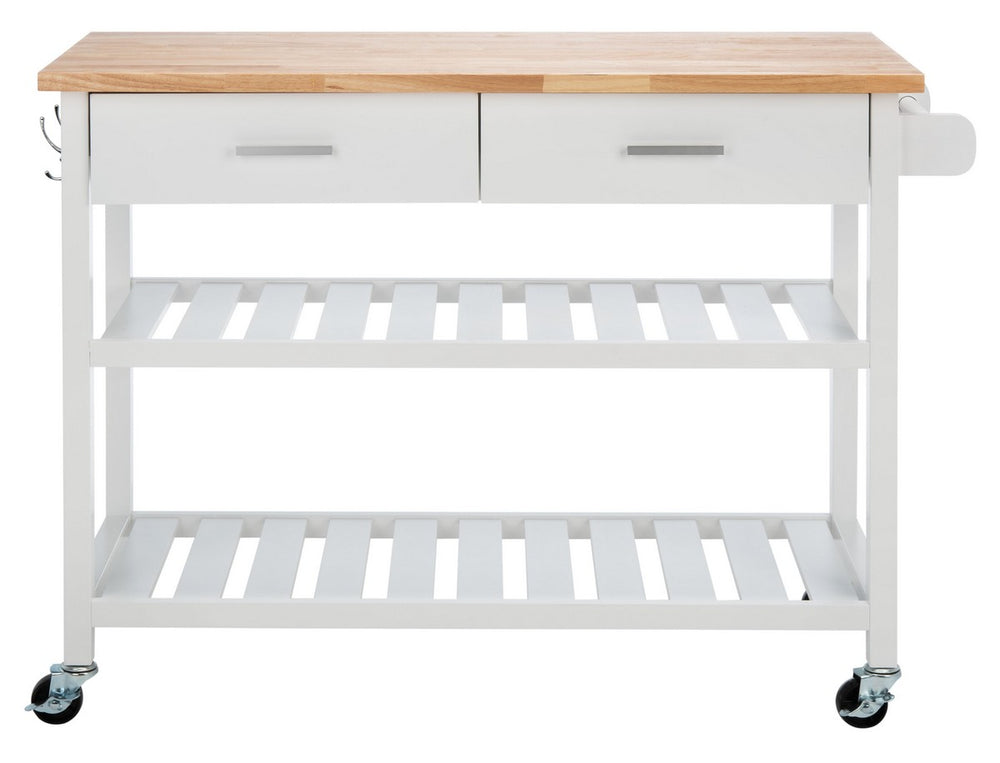 Kiko 2 Drawer 2 Shelf Kitchen Cart- KCH8704A