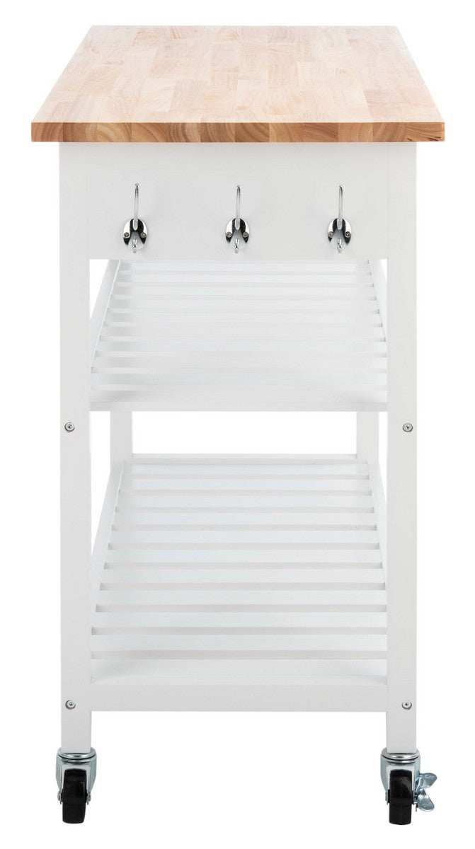 Kiko 2 Drawer 2 Shelf Kitchen Cart- KCH8704A