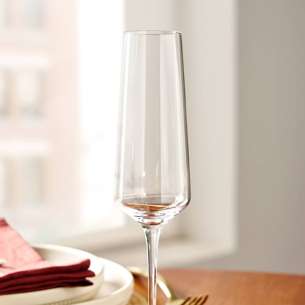 Lucent Champagne Glasses, Set of 4