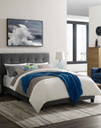 Amira Performance Velvet Bed