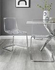 Clear Dining Chair 2 Pack